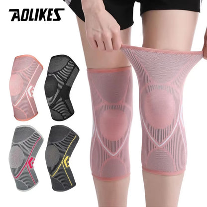 1PCS Knee Brace Support for Arthritis Joint Nylon Sports Fitness Compression Sleeves Kneepads Cycling Running Protector