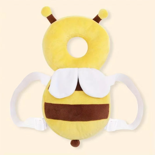 Head Back Protector Baby Protect Pillow Learn Walk Headgear Prevent Injured Safety Pad Prevention Fall Cartoon Bee Kids Pillows